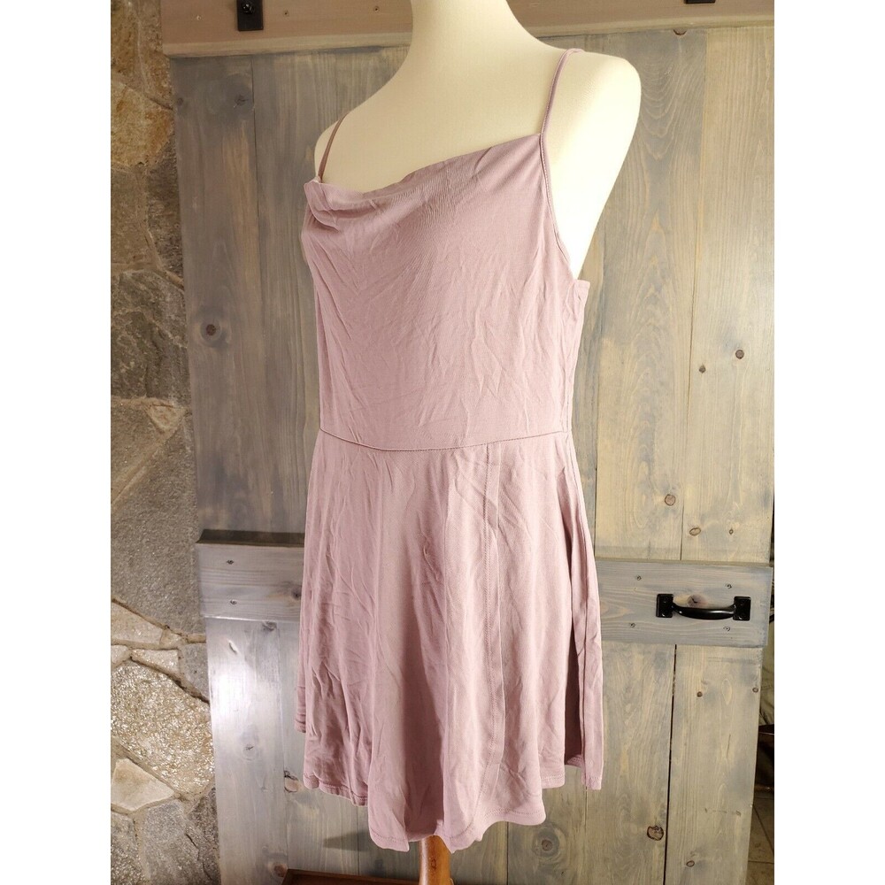 Pacsun L.A Hearts Women’s Tunic Romper Playsuit Dress Size L Mauve Light Purple